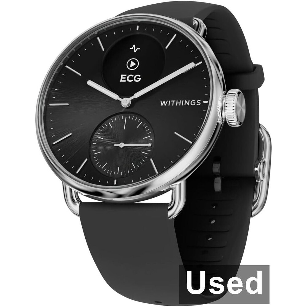 Withings ScanWatch 2 Hybrid Smart Watch, Heart Rate Monitoring, Fitness Tracker